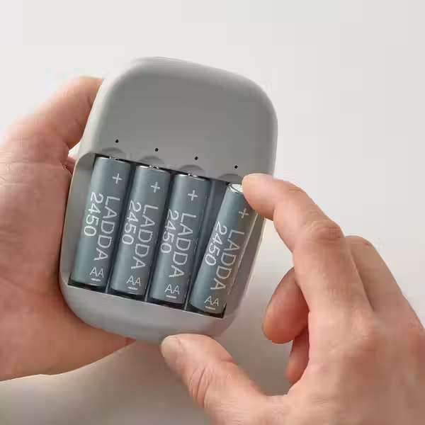 LADDA Аккумуляторная батарейка - HR06 AA 1,2 В 2450 мА•ч - фото 2