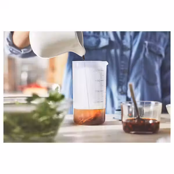 STANDARDMÅTT Шейкер - с мерной шкалой 500 мл - схема-чертеж с размерами