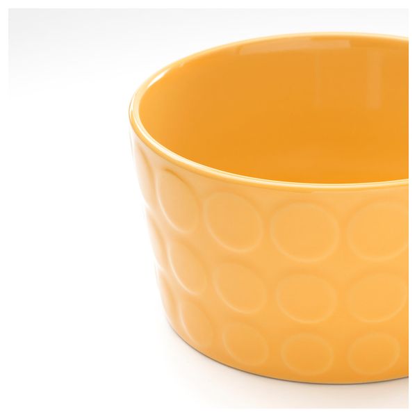 Миска СОММАР 2019, желтый (13 см) - схема-чертеж с размерами