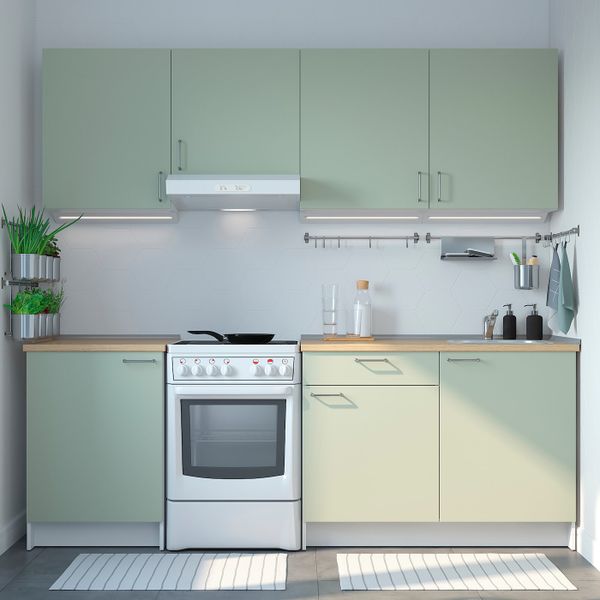 IKEA в интерьере - схема-чертеж с размерами