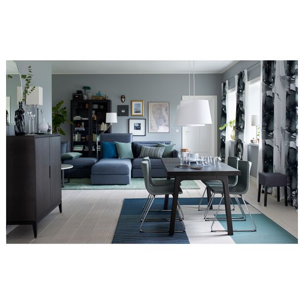 Ковер безворсовый, для дома, улицы зелено-синий 200x250 см IKEA РОШИЛЬДЕ 903.709.59 - схема-чертеж с размерами