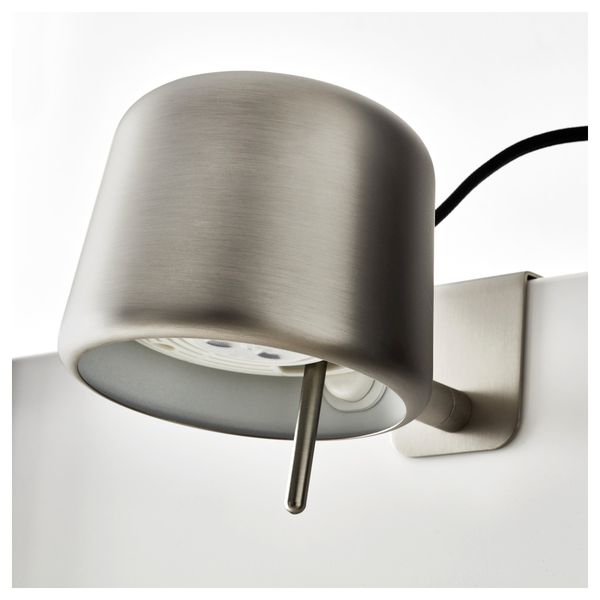 Лампа с зажимом ВАРВ, серебристый - фото 2