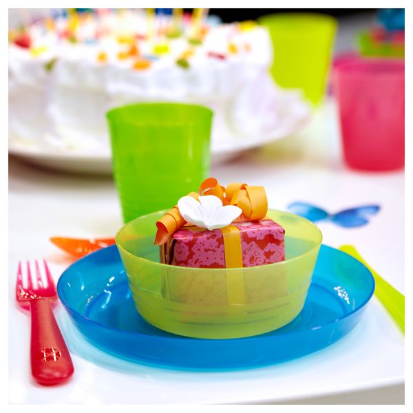 Миска КАЛАС, разные цвета - схема-чертеж с размерами