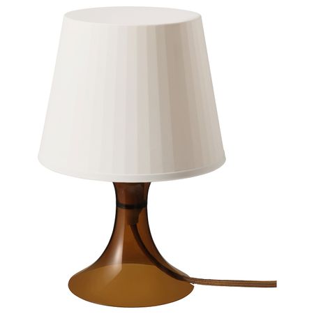 Лампа настольная, коричневый 29 см IKEA ЛАМПАН 103.990.61