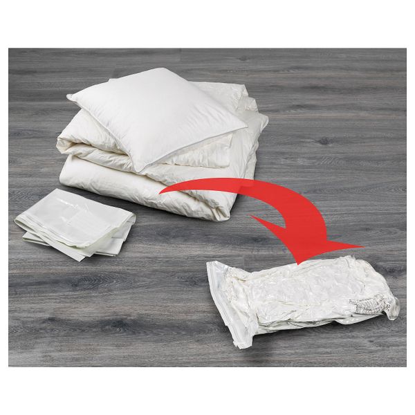 Вакуумный пакет, 2 шт., светло-серый IKEA SPANTAD СПАНТАД 904.275.69 - фото 2