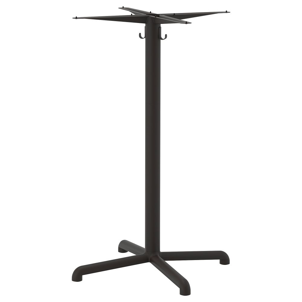 Ножка на крестообразной опоре, 103 см, антрацит IKEA STENSELE СТЕНСЕЛЕ 804.130.25 - фото 1