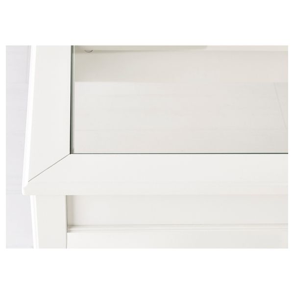 Придиванный столик, 57x40 см, белый, стекло IKEA LIATORP ЛИАТОРП 401.730.65 - фото 4