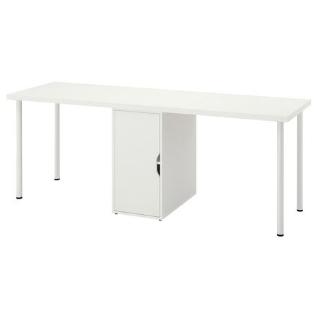 LAGKAPTEN / ALEX Письменный стол - белый 200x60 см