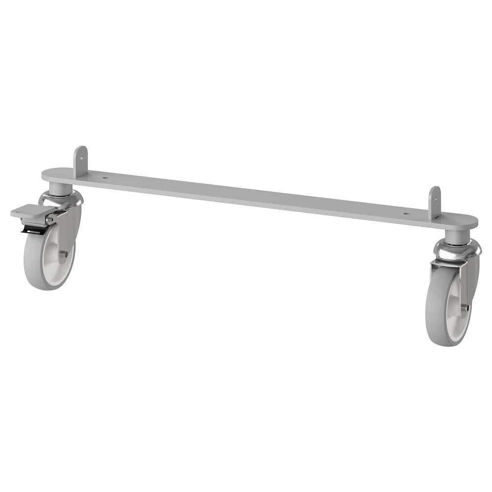 Набор колесиков КАЛЛАКС, серебристый (4x48 см) - фото 1