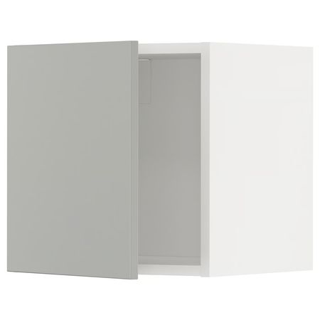 METOD Навесной шкаф - белый/Havstorp светло-серый 40x40 см