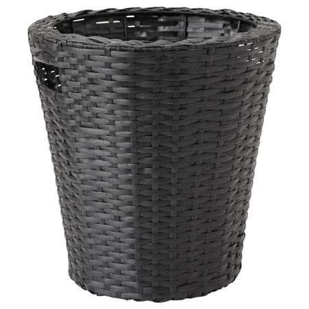 Кашпо КОКБАНЭН, д/дома/улицы, черный