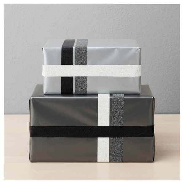 Скотч ВИНТЕР 2017, черный/серый, серебристый (5 м) - фото 2