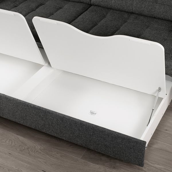 3-местный диван-кровать, Гуннаред темно-серый, дерево IKEA LANDSKRONA ЛАНДСКРУНА 293.198.80 - фото 6