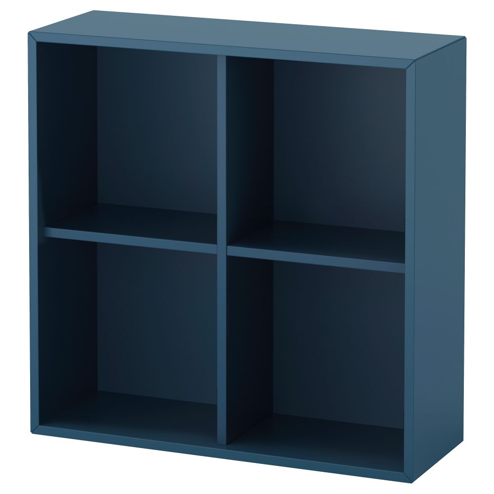 Шкаф с 4 отделениями ЭКЕТ, темно-синий (70x25x70 см) - фото 1