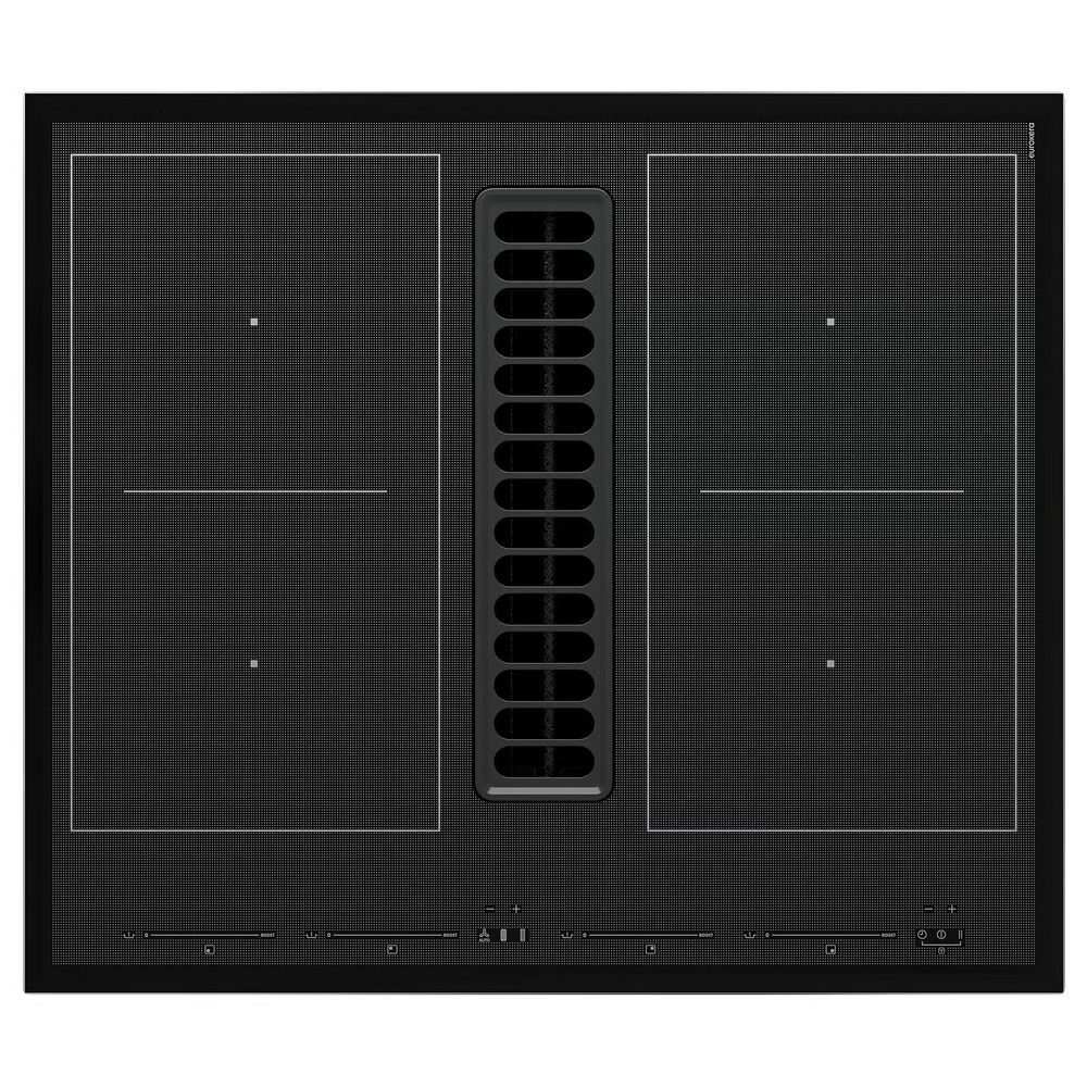 TÄCKNAN Индукционная панель/вытяжка - IKEA 500 чёрный 60 см - фото 1