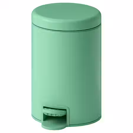 GANSJÖN Мусорное ведро - светло-зеленый 3 л