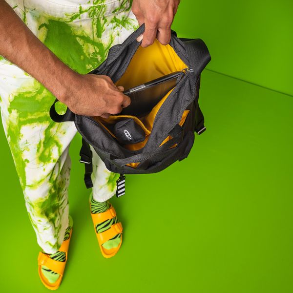 Дорожная сумка, черный 28x12x44 см/16 л IKEA VÄRLDENS ВЭРЛДЕНС 804.879.12 - фото 7