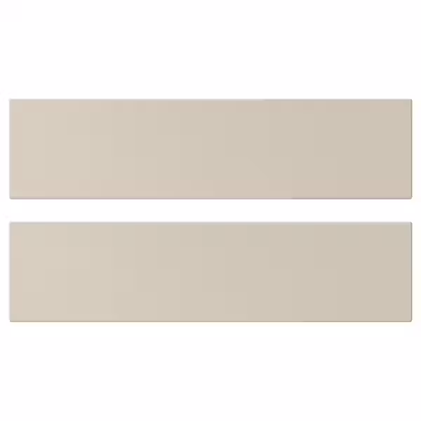 HAVSTORP Фронтальная панель ящика - бежевый 40x10 см - фото 1