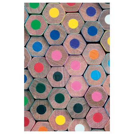 Постер, Цветные карандаши, 61x91 см IKEA БИЛЬД 204.481.98