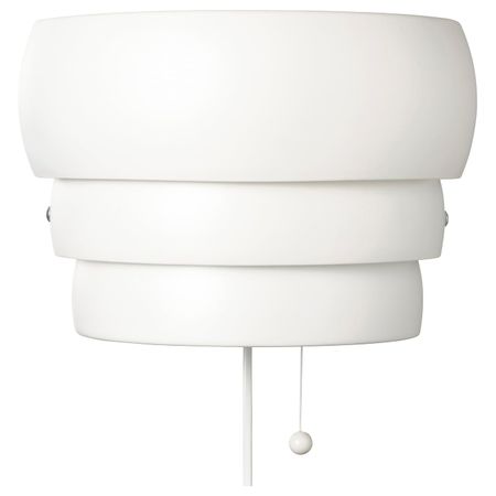 Бра, белый IKEA GRÖNPLYM ГРЁНПЛЮМ 205.046.55