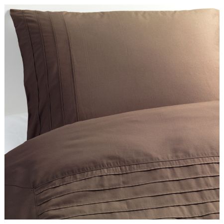 Пододеяльник и 2 наволочки АЛЬВИНЕ СТРО, коричневый