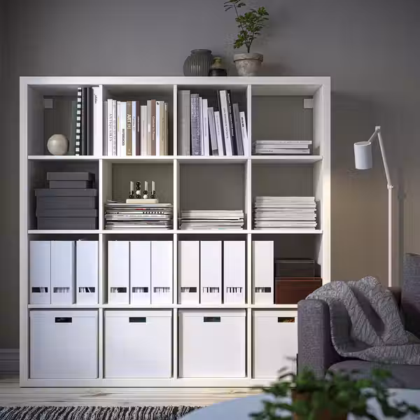 Стеллаж IKEA, Белый, дополнительный ракурс