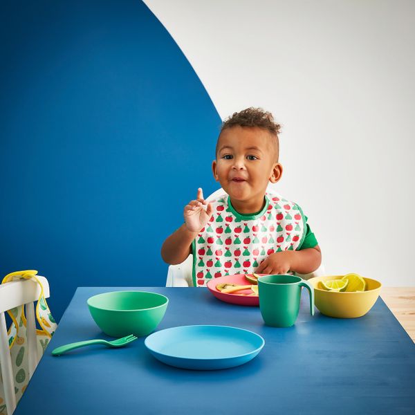 Кружка, светло-красный/желтый 25 сл IKEA HEROISK ХЭРОИСК 904.268.62 - фото 5