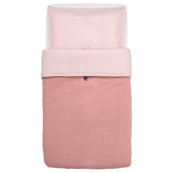 Пододеяльник, наволочка для кроватки ТИЛЛГИВЕН, розовый (110x125/35x55 см) - фото 3
