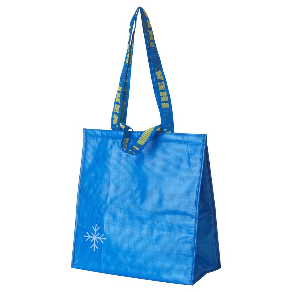 Сумка-холодильник, синий 38x40 см IKEA FRAKTA ФРАКТА 104.480.71 - фото 1