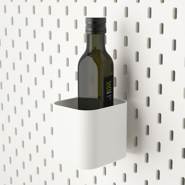 Контейнер, белый IKEA SKÅDIS СКОДИС 403.621.22 - фото 2