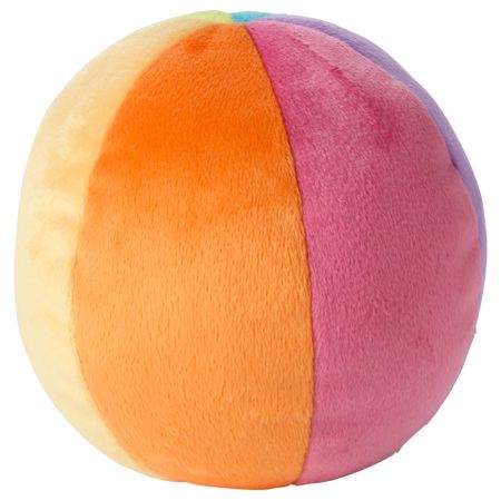 Мягкая игрушка, мяч ЛЕКА, разноцветный