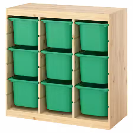 TROFAST Комбинация д/хранения+контейнеры