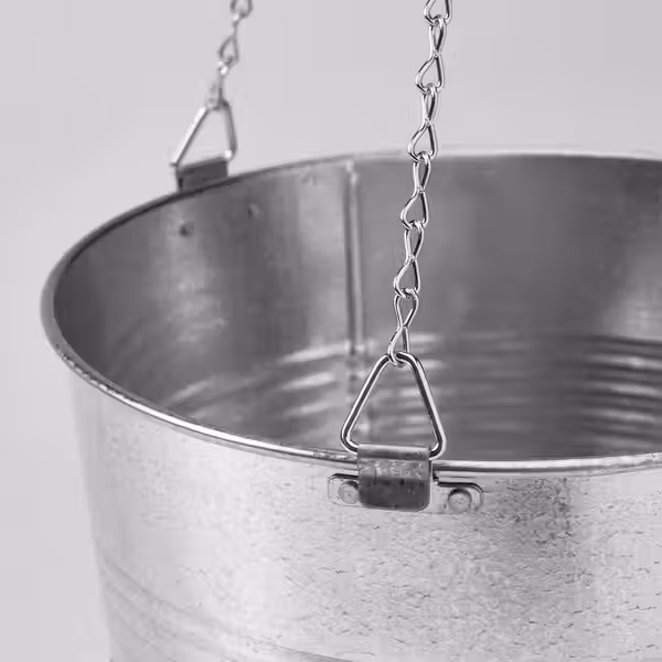 KORKGRAN Кашпо подвесное - д/дома/улицы/оцинковка 27 см - фото 3