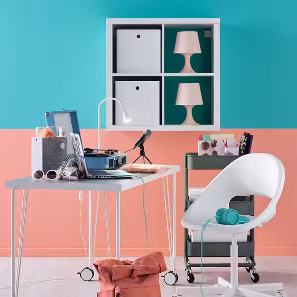 LINNMON / KRILLE Письменный стол - белый 100x60 см - фото 2