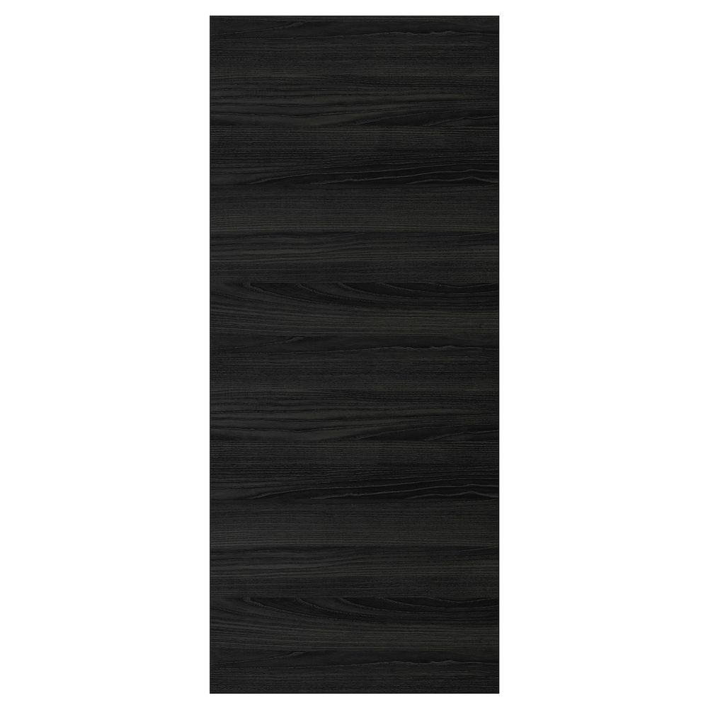 Дверь, под дерево черный 60x140 см IKEA ТИНГСРИД 203.672.91 - фото 1