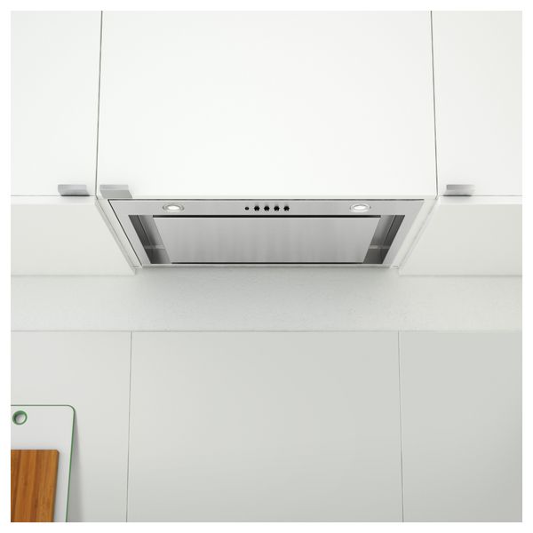 Встраиваемый колпак вытяжного шкафа УНДЕРВЕРК, нержав сталь (56 см) - фото 4