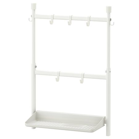 Комплект кухонных аксессуаров, без сверления/сушилка/крючок IKEA SUNNERSTA СУННЕРСТА 193.881.95