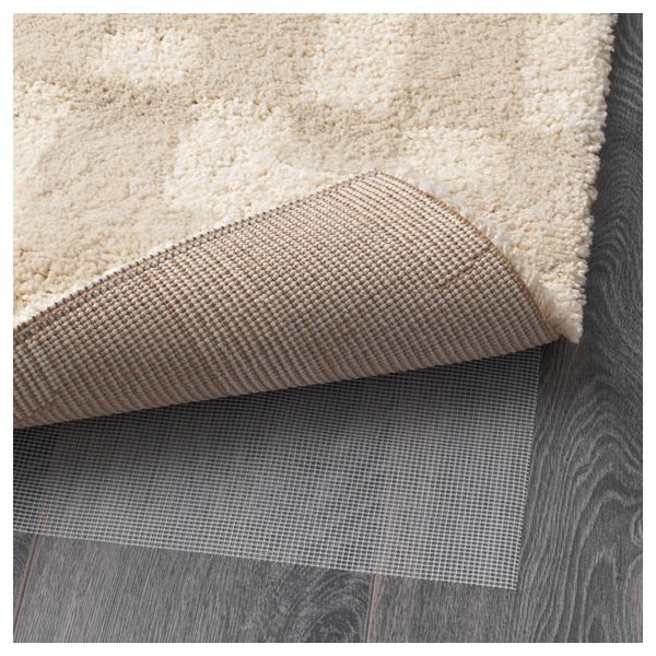 Ковер, длинный ворс ФАКСЭ, белый с оттенком (200x250 см) - фото 3