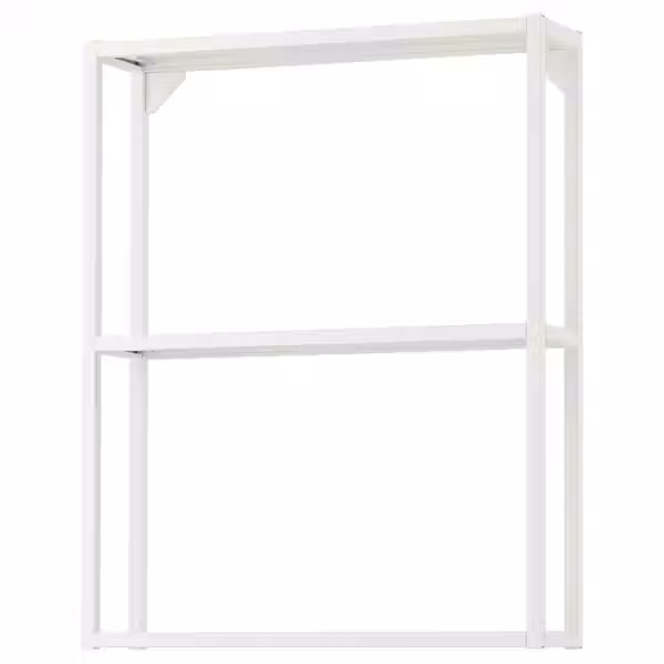 ENHET Навесной каркас с полками - белый 60x15x75 см - фото 1
