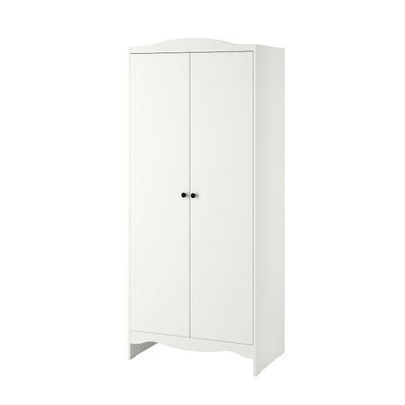 Шкаф платяной, белый 80x50x187 см IKEA SMÅGÖRA СМОГЁРА 104.608.93