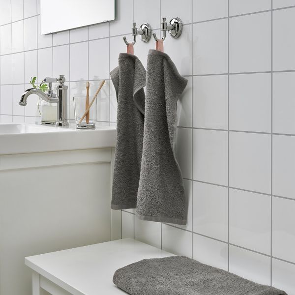 Полотенце, серый 30x50 см IKEA DIMFORSEN ДИМФОРСЕН 705.128.70 - фото 4