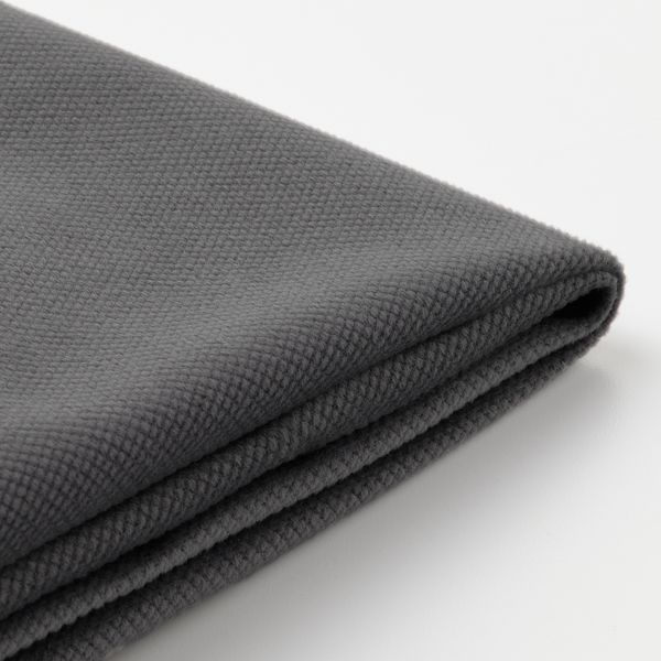 Чехол на стул, Hakebo темно-серый IKEA EKEDALEN ЛЕН ЭКЕДАЛЕН 105.086.06 - фото 1