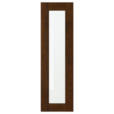 Стеклянная дверь, под дерево коричневый 30x100 см IKEA EDSERUM ЭДСЕРУМ 303.686.57