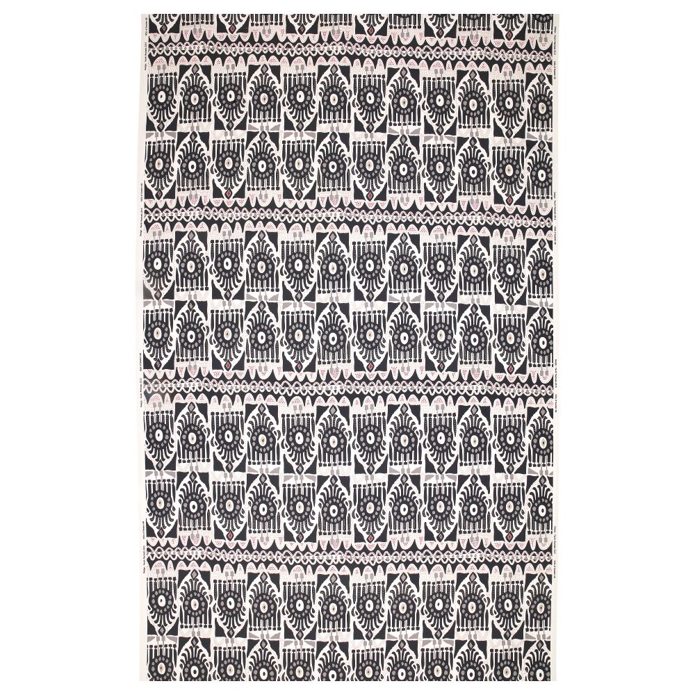 Ткань СОММАР 2017, белый/черный, серый (150 см) - схема-чертеж с размерами