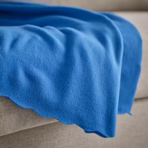 DAGGKÅPOR ДАГГКОПОР Плед - ярко-синий 130x170 см - фото 2