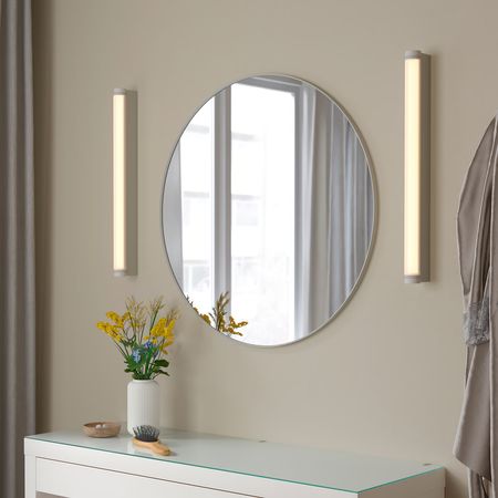 LINDBYN Зеркало - белый 80 см