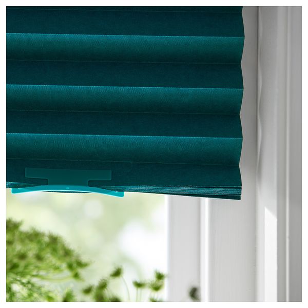 Жалюзи плиссе, блокирующие свет СОММАР 2019, зеленый (100x190 см) - фото 3