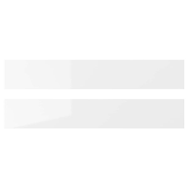 Фронтальная панель ящика, глянцевый белый 60x10 см IKEA RINGHULT РИНГУЛЬТ 403.672.33 - фото 1