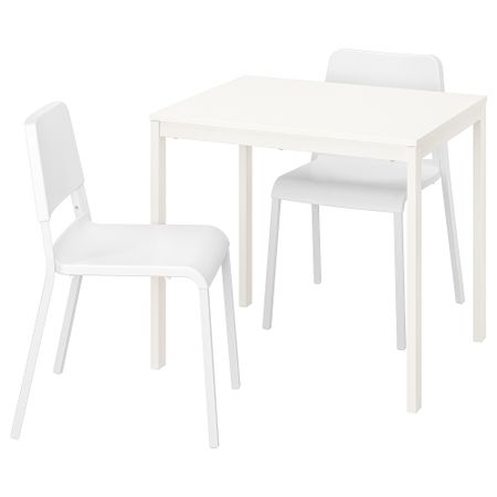 Стол и 2 стула, 80, 120 cm IKEA TEODORES ТЕОДОРЕС, VVANGSTA ВАНГСТА ВАНГСТА 192.212.09