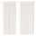 Гардины, 1 пара БРИГИТ, белый, белый (145x300 см)